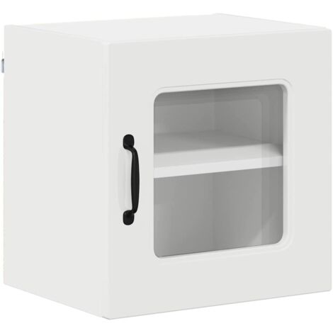 Meuble mural de cuisine,Armoire de cuisine Blanc brillant 40 x 31 x 40 cm CFW77195 (1/5)