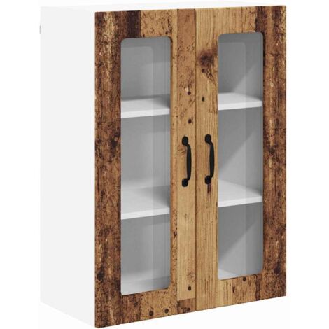 Meubles de Rangement,Armoire de cuisine avec étagère Bois Ancien 60 x 31 x 80 cm CFW724863 (1/5)