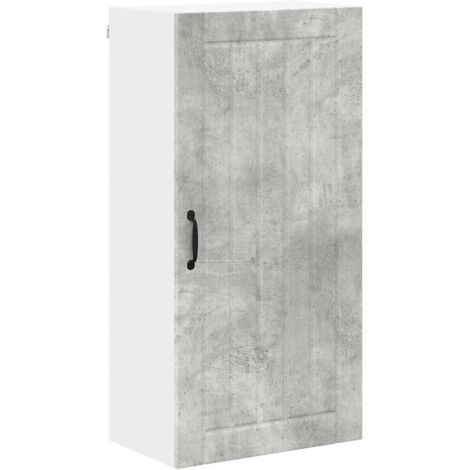 Meubles de Rangement,Armoire de cuisine avec étagère Gris béton 50 x 31 x 100 cm CFW620740 (1/5)