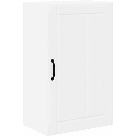 Meubles de Rangement,Armoire de cuisine avec étagère Blanc brillant 50 x 31 x 80 cm CFW184934 (1/5)