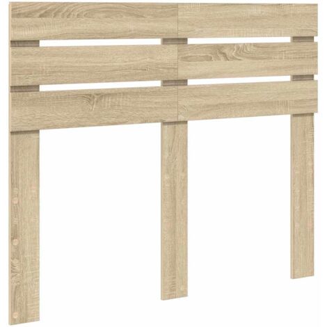 Tête de lit,Décoration murale Chêne Sonoma 135 cm Bois d'ingénierie CFW325189 (1/5)