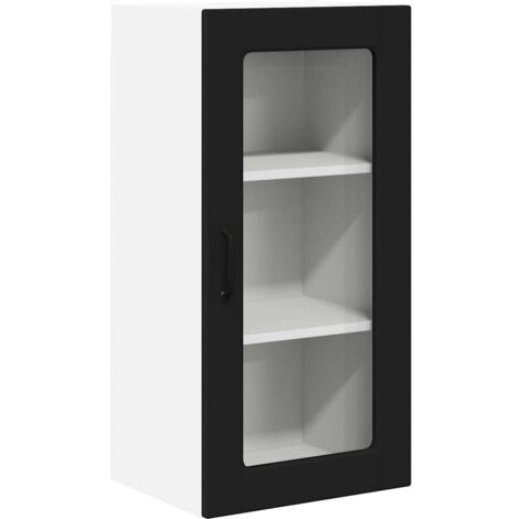 Meubles de Rangement,Armoire de cuisine Noir 40 x 31 x 80 cm Bois d'ingénierie CFW908511