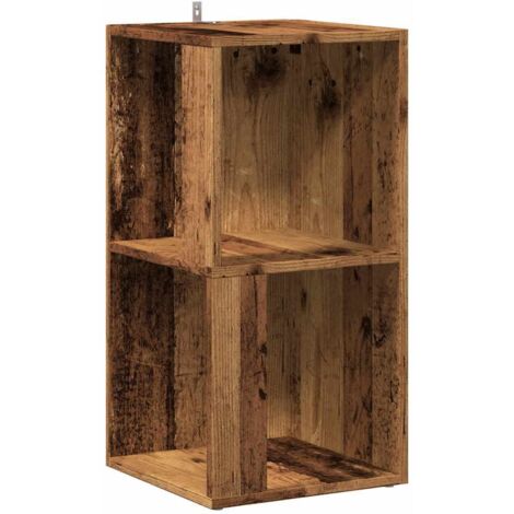 Meubles de Rangement,Armoire d'angle vieux bois 33x33x67 cm bois ingénierie CFW554607 (1/5)