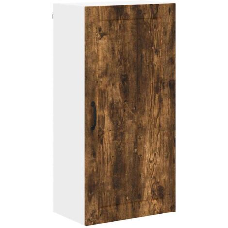 Meubles de Rangement,Armoire de cuisine avec étagère Chêne fumé 50 x 31 x 100 cm CFW365956 (1/5)