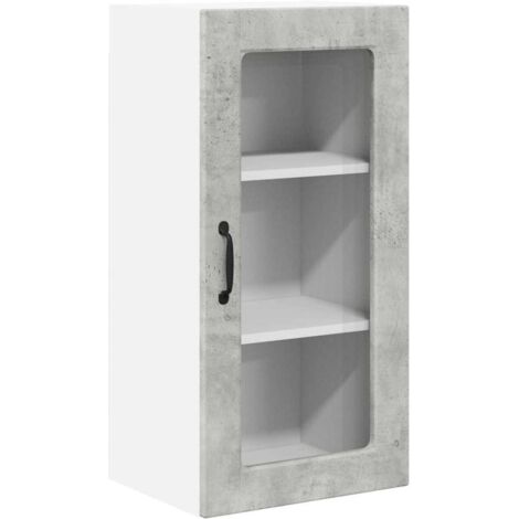 Meubles de Rangement,Armoire de cuisine Gris béton 40 x 31 x 80 cm Bois d'ingénierie CFW359927 (1/5)