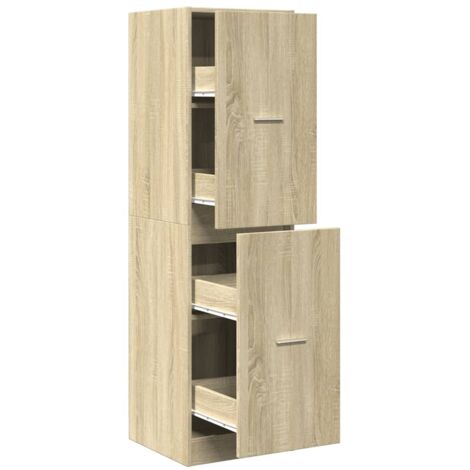 Meubles de Rangement,Armoire d'apothicaire chêne sonoma bois d'ingénierie CFW592159 (1/5)