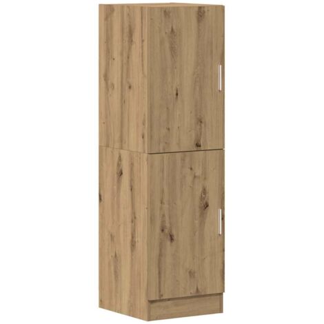 Meubles de Rangement，Armoire de cuisine chêne artisanal 38x41,5x131,5 cm CFW494626