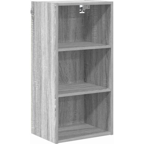 Meubles de Rangement,Armoire suspendue Riga Gris Sonoma 40 x 29,5 x 80 cm CFW187144 (1/5)