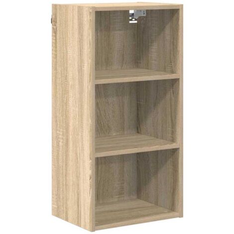 Meubles de Rangement,Armoire suspendue Riga Chêne Sonoma 40 x 29,5 x 80 cm CFW938581 (1/5)
