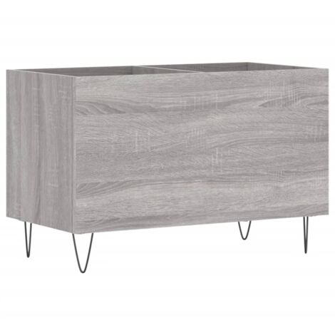 Meubles de Rangement,Armoire à disques sonoma gris 74,5x38x48 cm bois d'ingénierie CFW765831 (1/5)