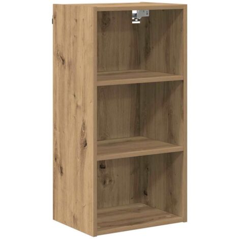 Meubles de Rangement,Armoire suspendue Riga Chêne artisanal 40 x 29,5 x 80 cm CFW729535 (1/5)