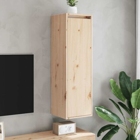 Meubles de Rangement，Armoire murale 30x30x100 cm Bois de pin massif CFW504072 (1/5)