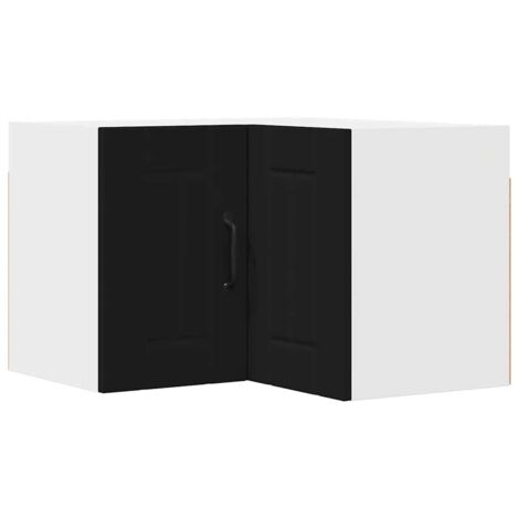 Meubles de Rangement,Armoire de cuisine Noir 57 x 57 x 40 cm Bois d'ingénierie CFW289679