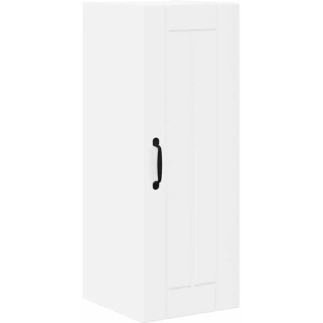 Meubles de Rangement,Armoire de cuisine avec étagère Blanc brillant 30 x 31 x 80 cm CFW210420 (1/5)