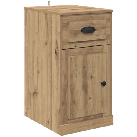 Meubles de Rangement,Meuble d'appoint Chêne artisanal 40 x 50 x 75 cm CFW800541
