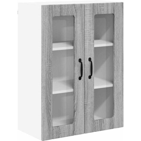 Meubles de Rangement,Armoire de cuisine avec étagère Gris Sonoma 60 x 31 x 80 cm CFW567126 (1/5)