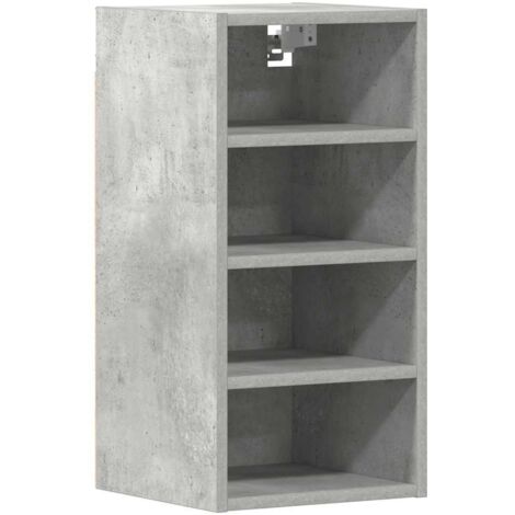 Meubles de Rangement,Armoire suspendue "Riga" Gris béton 30 x 29,5 x 60 cm Bois d'ingénierie CFW396928 (1/5)