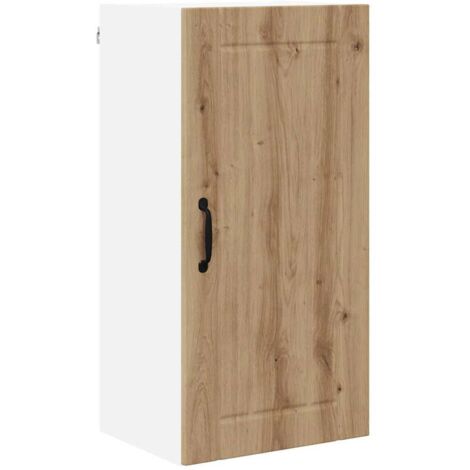 Meubles de Rangement,Armoire de cuisine avec étagère Chêne artisanal 40 x 31 x 80 cm CFW312288 (1/5)