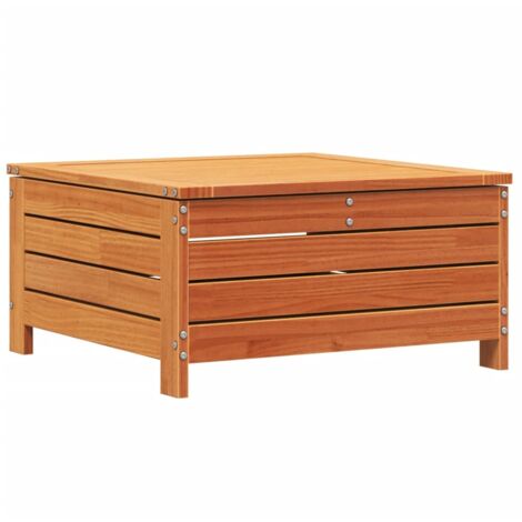Repose-pied de jardin,Tabouret de jardin avec coussin bois massif de pin CFW71250 (1/5)