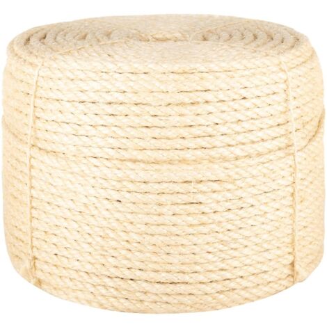 Corde 100 % sisal 10 mm 25 m CFW61528 (1/5)