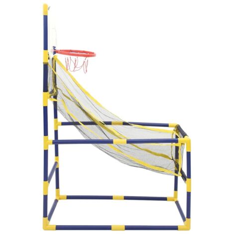 Golden Security Jeu De Basket De Bureau – Arcade électronique, 3 Temps, 2 Balles – Cadeau Enfant 3 Ans+