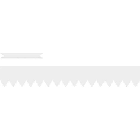 Bordure de Pelouse 20 pcs Blanc 100 x 0.05 x 20 cm CFW494566 (1/5)