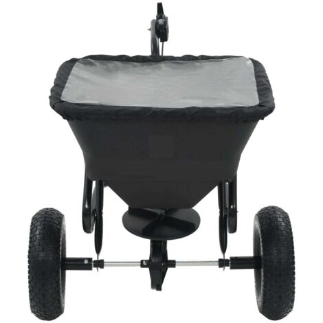 Distributeur de sel remorqué PVC et acier 125 x 74 x 79 cm 45 L CFW936267 (1/5)