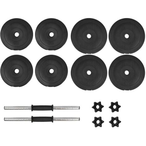 Lot De 2 Haltères Flo 360 20 Lb (10 Lb Chacun) En Néoprène Rose - Poids Pour Musculation, Entraînement Croisé Et Fitness - Neuf Sous Emballage D'origine