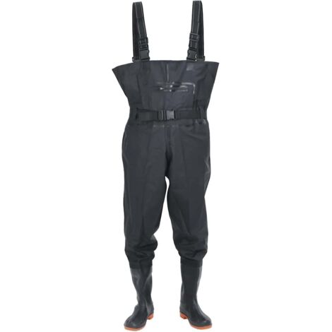 Cuissardes avec bottes et ceinture noir taille 38 CFW662067 (1/5)