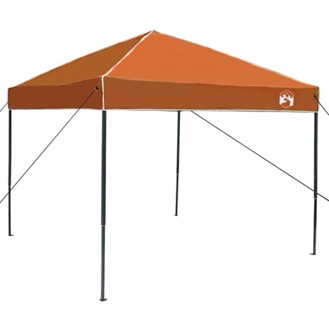 Tente à auvent pop-up Orange 250 x 250 cm tissu CFW498546 (1/5)