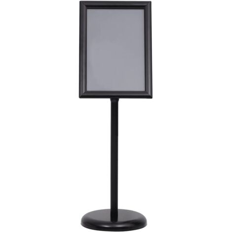 Support d'affiche A3 sur pied Noir Alliage d'aluminium CFW826145 (1/5)