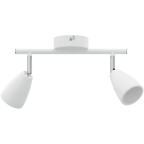 Spot de plafond Blanc 25.5 x 8 x 15.5 cm Acier CFW957552 (1/5)