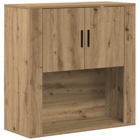 Étagère Meuble De Rangement Costway – Blanc, 100x33x80 Cm, En MDF, Pour Salon, Chambre Ou Cuisine