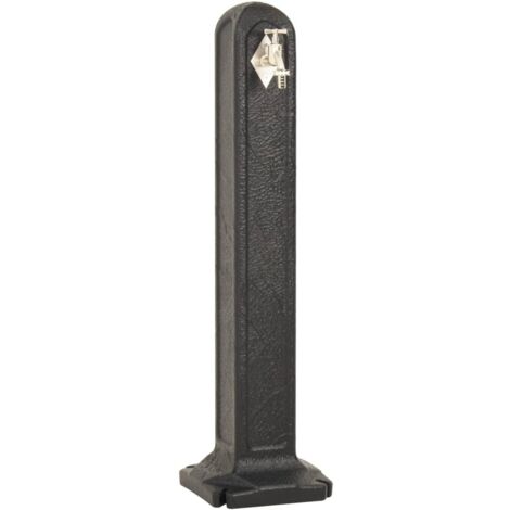 Réservoir de jardin avec robinet Anthracite Aspect de pierre CFW432401