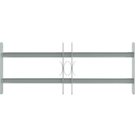 Grille réglable de sécurité de fenêtres et 2 barres 500-650 mm CFW880815