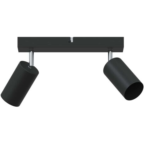 Spot de plafond Noir 26 x 5.5 x 16.5 cm Acier CFW863269 (1/5)