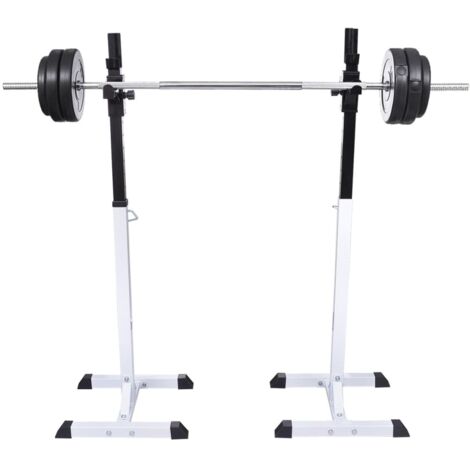 Support d'haltères avec jeu d'haltères et de poids 30,5 kg CFW329481 (1/5)