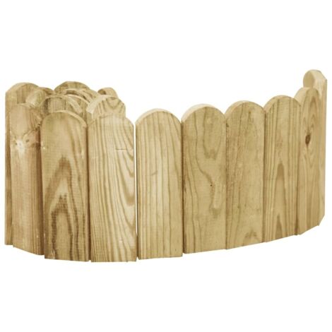 Rouleau de bordure Vert 120 cm Bois de pin imprégné CFW974058 (1/5)