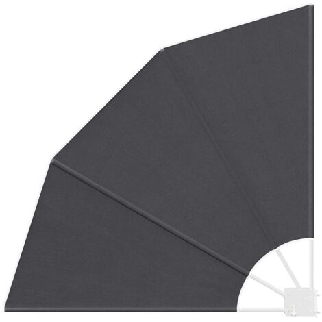 Écran de confidentialité pour balcon Noir 115 x 115 cm tissu CFW866003 (1/5)