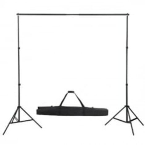 Meking Support de toile de fond en forme de T en PVC avec sac de