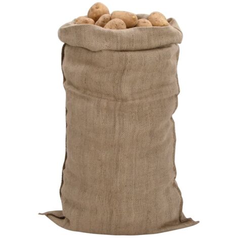 Sacs en jute 5 pcs 65x135 cm 100 % jute 340 g/m² CFW850935 (1/5)