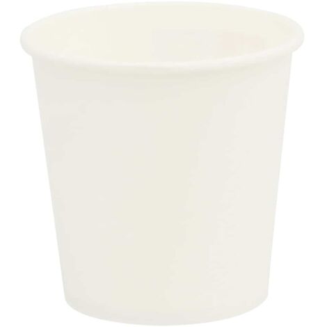 Tasses à café en papier 1000 pcs 4oz 100ml blanc CFW610232 (1/5)