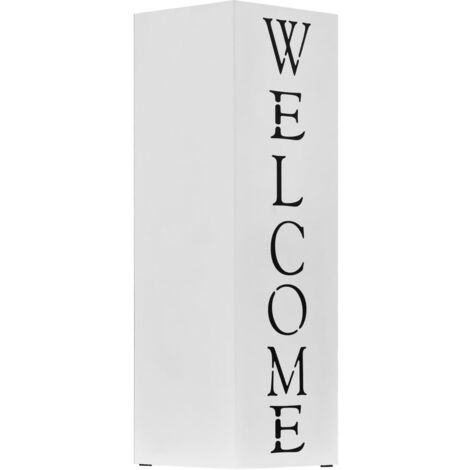 Porte-parapluie Welcome Acier Blanc CFW399002 (1/5)
