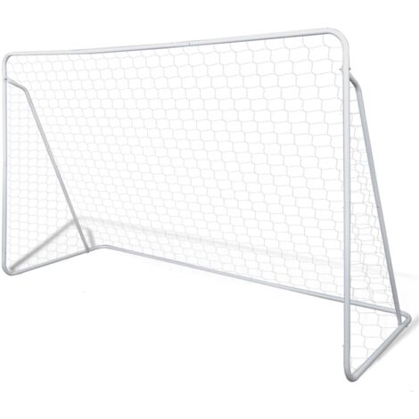 Filets de but de football Acier 2 pcs 240x90x150 cm CFW572813 (1/5)