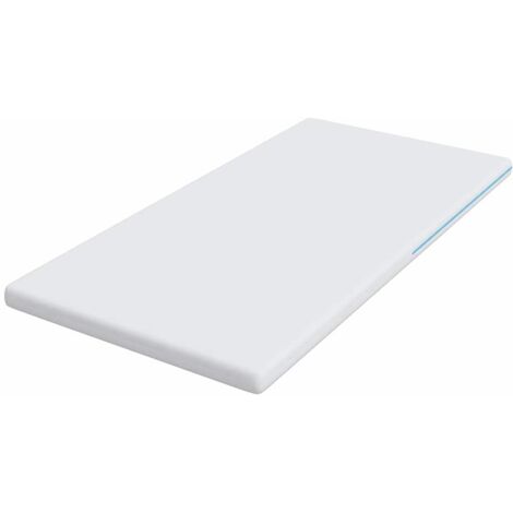 Sur-matelas gel à mémoire de forme pour lit de 85 x 200 cm