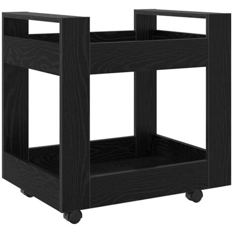 Trolley de Bureau Chêne noir 60 x 45 x 60 cm Bois d'ingénierie CFW502471 (1/5)