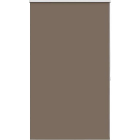 Store enrouleur occultant,Store à rouleau 120 x 175 cm marron CFW7344346 (1/5)