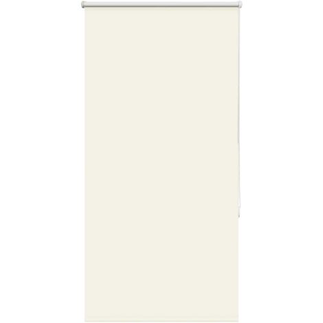 Store enrouleur occultant，Store à rouleau blanc cassé 70x130cm largeur du tissu CFW1313042 (1/5)