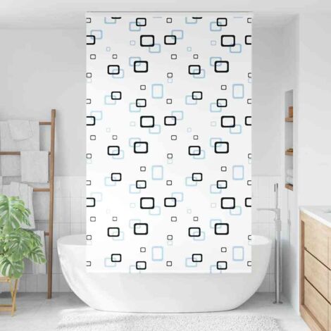 Store enrouleur de douche,Store à rouleau avec cassette largeur du tissu 126 cm CFW1776395 (1/5)