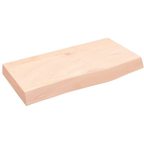Comptoir de salle de bain,Meuble de salle de bain 60x30x(2-6) cm bois massif non traité CFW50588 (1/5)